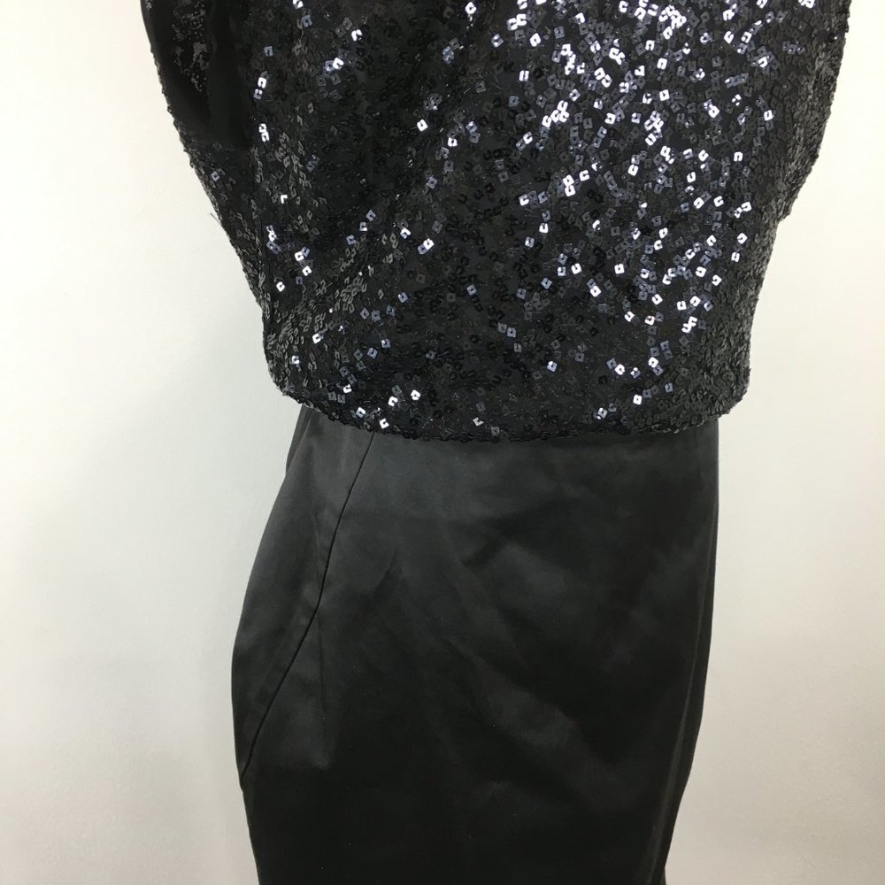 Bcbgeneration Black Sequin Embellished Loose Top … - image 7